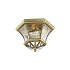 Livex Lighting Monterey/Georgetown 7052-01 2-Lumières 120W Luminaire de plafond