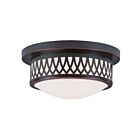 Livex Lighting Westfield 7351-67 2-Lumières 120W Luminaire de plafond