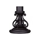 Livex Lighting 7504-14 Noir texturé Adaptateur pour montage extérieur sur pilier