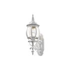 Livex Lighting Frontenac 7520-13 1-Lumière 100W Blanc texturé Lanterne murale