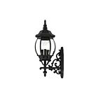 Livex Lighting Frontenac 7524-14 3-Lumières 180W Noir texturé Lanterne murale