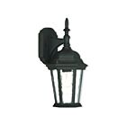 Livex Lighting 75460-14 Hamilton 1-lumière 100W Noir texturé Lanterne murale d'extérieur