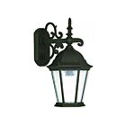 Livex Lighting 75462-14 Hamilton 1-lumière 100W Noir texturé Lanterne murale d'extérieur