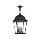 Livex Lighting 75475-14 Hamilton 3-Lumières 180W Noir texturé Luminaire Suspendu extrieur