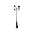 Livex Lighting Hamilton 7554-07 2-Lumières 200W Poteau de tête extérieur