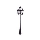 Livex Lighting Hamilton 7557-07 4-Lumières 400W Poteau de tête extérieur