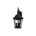 Livex Lighting Hamilton 7560-14 3-Lumières 180W Noir texturé Lanterne murale