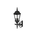 Livex Lighting Hamilton 7561-14 3-Lumières 180W Noir texturé Lanterne murale
