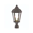 Livex Lighting Morgan 76188-07 2-Lumières 120W Bronze Lanterne de poteau extérieure