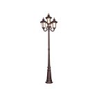 Livex Lighting Oxford 7669-58 4-Lumières 400W Poteau de tête extérieur
