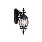 Livex Lighting Frontenac 7706-14 1-Lumière 100W Noir texturé Lanterne murale