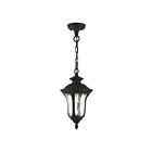 Livex Lighting 7849-14 Oxford 1-Lumière 100W Noir texturé Luminaire Suspendu extrieur