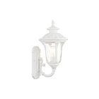 Livex Lighting Oxford 7850-13 1-Lumière 100W Blanc texturé Lanterne murale