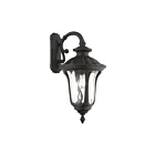 Livex Lighting Oxford 7853-14 1-Lumière 100W Noir texturé Lanterne murale