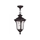 Livex Lighting 7854-07 Oxford 1-Lumière 100W Bronze Luminaire Suspendu extrieur
