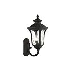 Livex Lighting Oxford 7856-14 3-Lumières 180W Noir texturé Lanterne murale