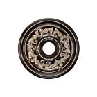 Livex Lighting Versailles 8200-40 Bronze frotté à la main avec des accents d'argent antique Médaillons de plafond