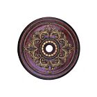 Livex Lighting Versailles 8211-63 Bronze de Vérone avec accents de feuilles d'or vieillies Médaillons de plafond