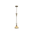 Livex Lighting 8520-64 Seville 1-Lumière 60W Bronze Palacial avec accents dorés Suspendu