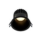 Lotus LED 4R-BR-TT Réflecteur noir Garniture fine noire