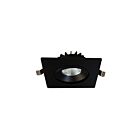 Cardan ajustable LED carré Venus 4", température CCT au choix Lotus LED AD-LED-4-S12W-5CCT-BK-LREY-SQ 12W noir