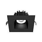 Encastré carré LED température CCT au choix Lotus LED JXL-COB04-S15W-CCT-BK-4SR-SM-BK 4" 15W Noir