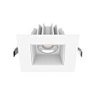 Encastré carré LED température CCT au choix Lotus LED JXL-COB04-S15W-CCT-WH-4SR-SM-WH 4" 15W Blanc
