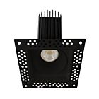 Encastré rond/carre cardan sans garniture LED température CCT au choix Lotus LED LED-2-S11W 2" 11W