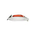 Lotus LED LFR-6R-RB-14W-5CCT 14W 6" Blanc LED ronde coupe-feu régressée rétro éclairée encastrée CCT sélectionnable