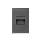 Mini-lumière pour escalier LED moulé Lotus LED LSD-3K-BK 2.5W noir