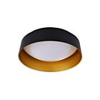 Plafonnier Lumifaro CL23P12 15W Blanc/Noir
