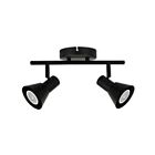 Éclairage sur rail LED Lumifaro TK-15190-2-BK 2-Lumières