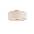 Maxim Lighting 10010OMNAB Bongo 3-lumières 60W Natural Aged Brass Plafonnier encastré