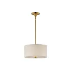 Maxim Lighting 10011OMNAB Bongo 2-lumières Plafonnier semi encastré