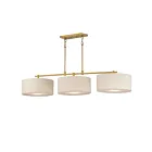Maxim Lighting 10017OMNAB Bongo 3-Lumières 180W Laiton naturel vieilli Suspendu