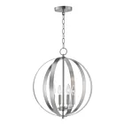 Maxim Lighting 10031SN Provident 4-Lumières 240W Nickel satiné Suspendu