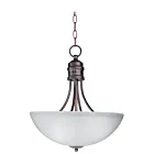 Maxim Lighting 10044FTOI Logan 3-Lumières 180W Bronze frotté à l'huile Suspendu