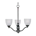 Maxim Lighting 10064FTOI Stefan 3-Lumières 180W Bronze huilé Incandescence Lustre