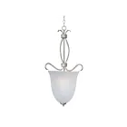 Maxim Lighting 10131FTSN Basix 4-Lumières 240W Nickel satiné Suspendu