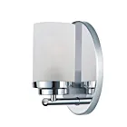 Maxim Lighting Corona 10211FTPC 1-lumière 60W Poli chromé Vanité