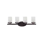 Maxim Lighting Corona 10214FTOI 4-lumières 60W Bronze huilé Vanité