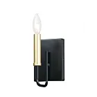 Maxim Lighting Sullivan 10251BKGLD 1-Lumière Or noir Applique Murale