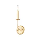 Maxim Lighting Wesley 10321SBR 1-Lumière Laiton satiné Applique Murale