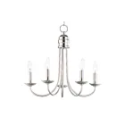 Maxim Lighting 10345SN Logan 5-Lumières 300W Nickel satiné Suspendu