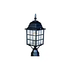 Maxim Lighting North Church 1052BK 1-Lumière 60W Noir Lanterne de poteau extérieure