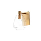 Maxim Lighting Babylon 11111CLSBR 1-Lumière Laiton satiné Applique Murale