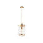 Maxim Lighting 11124CLSBR Newport 1-Lumière 60W Laiton satiné Suspendu
