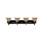 Maxim Lighting Symphony 11233SAOI 4-lumières 60W Bronze huilé Vanité