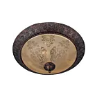 Maxim Lighting 11240SAOI Symphony 2-lumières 60W Bronze huilé Plafonnier encastré