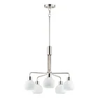 Maxim Lighting 11277SWSN Coraline 5-Lumières 300W Nickel satiné Incandescence Lustre